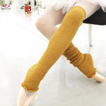 Ballet Apparel Leotard for Wool Silver Ribbed Design Gymnastics Tights Performance Yoga Apparel Socks