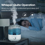 KINSCOTER Air Humidifier Wall Plug 220V 110V Electric Humidifier Large Mist Volume 3L Aroma Diffuser Remote Control Timer