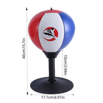 Boxing Reflex Ball Desktop Boxing Mini Bag Funny Desk Boxing Punch Ball Relief Boxing Bag Toy Gift For Birthdays Christmas