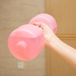 Adjustable Water Dumbbell Weight Dumbbells Fitness Gym Equipment Crossfit Yoga For Plastic Bottle Exercise Body Building