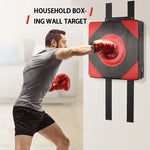 Boxing Punch Target PU Leather Boxing Training Sandbag Adjustable Height Punching Bag Wall Punching Pad for Fitness Taekwondo