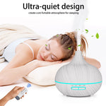 Aroma Essential Oil Diffuser Aromatherapy Ultrasonic Air Humidifier Automatically Remote Control Humidificador 300 500 1000ml