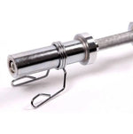 50mm Dumbbell Handle 2 Inch Solid Dumbbell Bar Home Gym Fitness Weight Lifting Workout Barbell Rod Arm Building Equipment