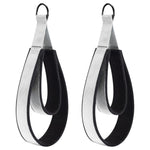 2Pcs Pilates Double Loop Straps Exercise Yoga Straps D Rings Straps Handle for Beginner Workout Improve Flexibility Adults