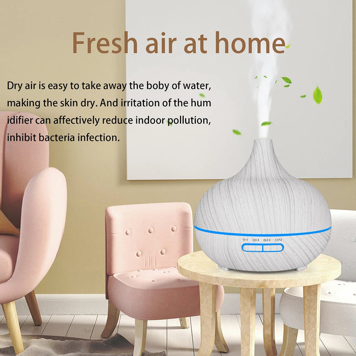 Aroma Essential Oil Diffuser Aromatherapy Ultrasonic Air Humidifier Automatically Remote Control Humidificador 300 500 1000ml