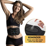 Abdominal Toning Belt ABS Stimulator Pulse Abdominal Toner Men Women Fitness Electronic Muscle Stimulator Gym Workout Equipment