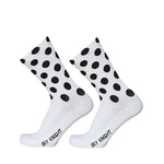 SKYKNIGHT Left and Right Foot Stripes Cycling Socks Mount Sports Wearproof Bike Footwear For Road Bike Socks Running Socks
