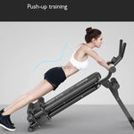 AB Abdominal Training Machine Kneeling Push Thin Belly Waist Abdominal Muscle Trainer Indoor Sport Fitness Equipment For Women