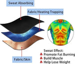 Slimming Waist Trainer Compression Body Men's Shirt Shapewear Sauna Shaper Enhancing Top Vest Tank Sweat Workout