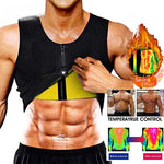 Men Body Shaper Waist Trainer Sauna Suit Sweat Vest Slimming Underwear Weight Loss Shirt Fat Burner Workout Tank Tops Shapewear
