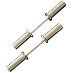 50mm Dumbbell Handle 2 Inch Solid Dumbbell Bar Home Gym Fitness Weight Lifting Workout Barbell Rod Arm Building Equipment