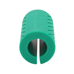 Silicone Dumbbell Barbell Grip Bar Handle Non- Pull-Up Weight Lifting Support Fitness Use, 10x5CM