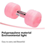 1/2/4PCS 1kg Gym Weight Loss Exercise Women Comprehensive Home Water Dumbbells For Fitness Aquatic Barbell