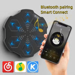 Smart Music Boxing Target Led Digital Display Boxing Training Pad Office Stress Relief Sports Bluetooth Electronic Wall Target