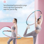 Removable Fitness Hoop Massage Foam Adult Weight Loss Training Equipment Sturdy And Soft Bodybuilding Exercise Hula Circle