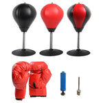 Fun punch Rage Bag Desktop Punching Bag Boxing Ball Stress Relief Fighting Speed Reflex Training Punch Ball boxing gloves