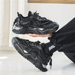 2022 Platform Men Shoes Fashion Clunky Sneakers Men Casual Shoes Breathable Sports Dad Shoes Male Fitness Footwear