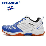 2024 BONA New Designers Table Tennis Shoes Men Indoor Sports Shoes Badminton Sneakers Breathable Sport Footwear