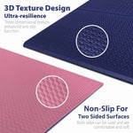 Foldable Yoga Mat Knee Pad- Easy to Storage Travel Yoga Mat Foldable Lightweight for Fitness - Anti Slip Folding Exercise Mat