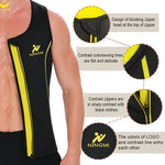 LAZAWG Sauna Vest for Men Sweat TankTop Weight Loss Slimming Neoprene Sleeveless Body Shaper Fat Burner Gym Exercise Workout