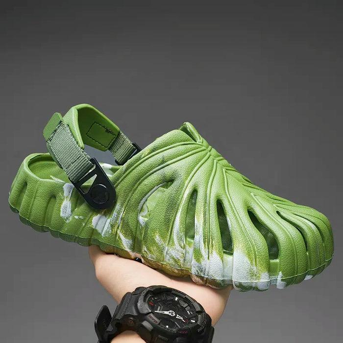 Summer Men Slippers Platform Camouflage Sandals Outdoor Garden Shoes Comfortable Slippers Flip Flop Casual Home Shoes For Couple