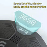 Smart Music Boxing Target Led Digital Display Boxing Training Pad Office Stress Relief Sports Bluetooth Electronic Wall Target
