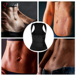 Qtree Waist Trainer Corset Neoprene Sweat Sauna Vest Women Weight Loss with Zipper and Waist Trimmer Belt Slimming Body Shaper