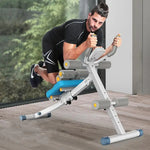 Home Foldable Sit Up Benches Adjustable Waist Abdominal Muscle Fitness Training Tool Gym Fitness Equipment Exercises Trainer