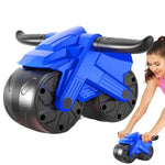 Abdominal Wheel Automatic Rebound Mute Belly Crunch Butt Abdominal Back Muscle Training Slimming Home Gym Abs Fitness Equipment