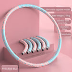 Removable Fitness Hoop Massage Foam Adult Weight Loss Training Equipment Sturdy And Soft Bodybuilding Exercise Hula Circle