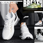 2024 Men's Sneakers Lightweight Wear-resistant Anti Slip Running Shoes Casual White Footwear Men Summer Outdoor Sports Shoes