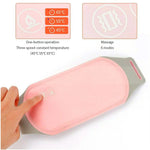Relief Menstrual Heating Pad Electric Fast Heating Vibration Massage Belt Portable Heating Pads For Women Back Belly Pain