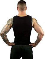 Slimming Waist Trainer Compression Body Men's Shirt Shapewear Sauna Shaper Enhancing Top Vest Tank Sweat Workout