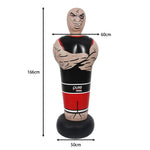Inflatable Punching Bag Free Standing Punch Bag Mma Sports Sandbag