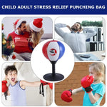 Boxing Reflex Ball Desktop Boxing Mini Bag Funny Desk Boxing Punch Ball Relief Boxing Bag Toy Gift For Birthdays Christmas