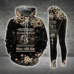 YX Girl Dragon Combo Hoodie + Legging Combo Outfit Yoga Falling In Love With Him 3D Printed Apparel