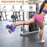 Gym Ankle Straps 2pcs Ankle Straps Dumbbell Attachment Ankle Weights Leg Lift Exercise Equipment Feet Weight Lifting Foot