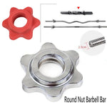 Anti-slip Weight Lifting Accessories Fixed Dumbbell Dumbell Accessory Dumbell Nut Hexagon Nut Barbell Bar Collar Screw