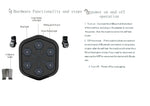 2023 New Design Wupro Smart Music Boxing Machine Wall Pads Punching Target For Home Fitness Electronic Boxing Equipment