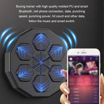 Smart Music Boxing Machine Electronic Wall Target Rechargeable Battery Bluetooth-Compatible for Boxing Agility Reaction Exercise