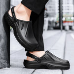 2023 Men's Women Hotel Kitchen Slippers Clogs Non-slip Waterproof Oil-proof Work Shoes Garden Nursing Resistant Cook Chef Shoes