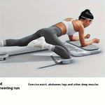 6-in-1 Abdominal Trainer – Multi-Functional Ab Board & Auto-Rebound Wheel