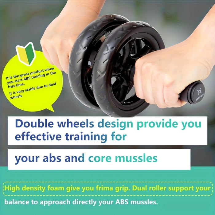 Ab Roller Wheel – Core & Full-Body Strength Trainer with Knee Pad
