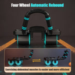 Ab Roller Wheel – Core & Full-Body Strength Trainer with Knee Pad