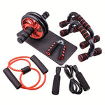 Ab Roller Wheel – Core & Full-Body Strength Trainer with Knee Pad