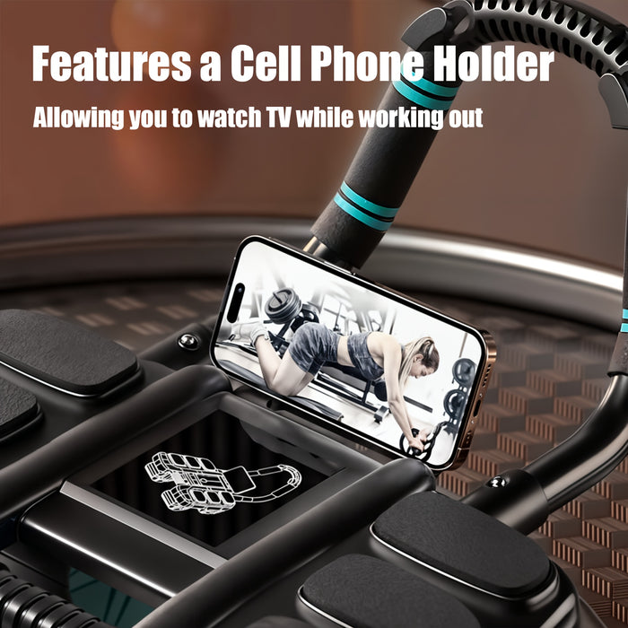 Ab Roller Wheel – Core & Full-Body Strength Trainer with Knee Pad