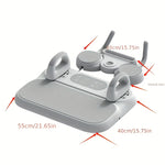 6-in-1 Abdominal Trainer – Multi-Functional Ab Board & Auto-Rebound Wheel