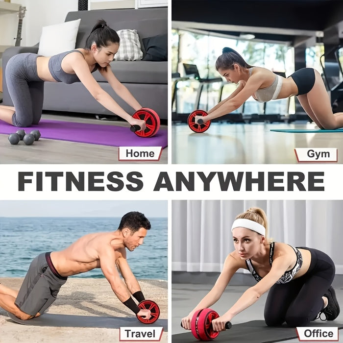 Silent Abdominal Wheel – Home Fitness Core Trainer for Men and Women