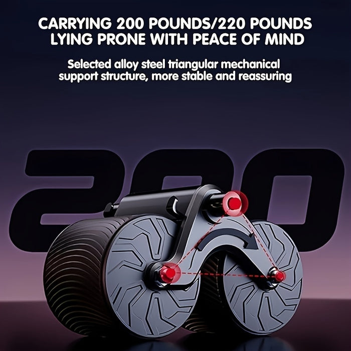 Ab Roller Wheel – Core & Full-Body Strength Trainer with Knee Pad