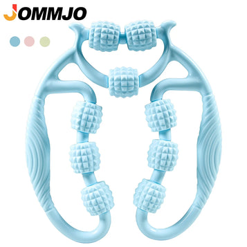 JOMMJO 9-Wheel Muscle Roller full body fascia massager for legs and arms